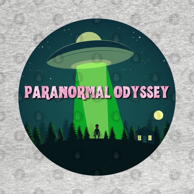 Paranormal Odyssey Podcast - Original Logo by Paranormal World Productions Studio